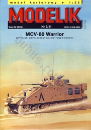 MODELIK 03/11 MCV-80 WARRIOR