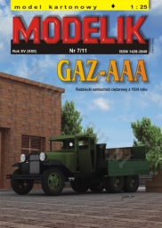 MODELIK 07/11 GAZ-AAA