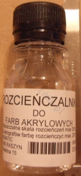 Rozcieńczalnik do farb akrylowych