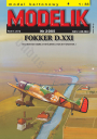 MODELIK 20/05 FOKKER D.XXI