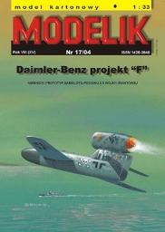 MODELIK 17/04 DAIMLER-BENZ PROJEKT "F"