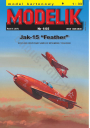 MODELIK 01/05 JAK-15 "FEATHER"