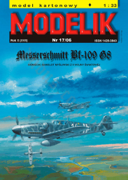 MODELIK 17/06 MESSERSCHMITT Bf-109 G8 