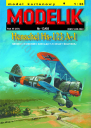 MODELIK 13/08 HENSCHEL Hs-123 A-1