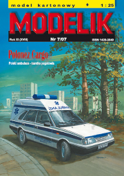 MODELIK 07/07 POLONEZ CARGO - AMBULANS