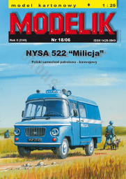 MODELIK 18/06 NYSA 522 "MILICJA"