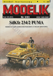 MODELIK 03/03 SdKfz 234/2 PUMA