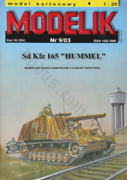 MODELIK 09/03 SdKfz 165 HUMMEL