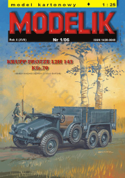 MODELIK 01/06 KRUPP PROTZE L2H 143 (Kfz.70)