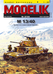 MODELIK 27/04 CARRO ARMATO M 13/40