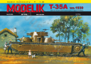 MODELIK 02/08 T-35A wz.1939 (wieże stożkowe)