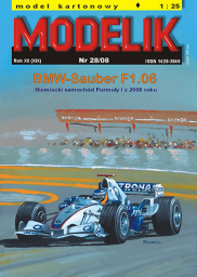 MODELIK 28/08 BMW - Sauber F1.06