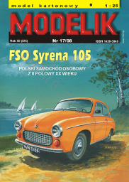 MODELIK 17/08 FSM Syrena 105 L