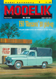 MODELIK 06/08 FSO 201 "WARSZAWA" PICK-U