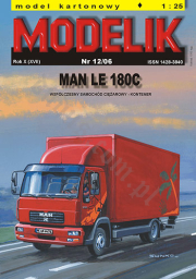 MODELIK 12/06 MAN LE 180 C
