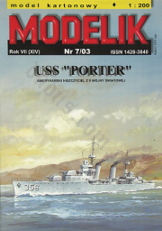 MODELIK 07/03 USS "PORTER"