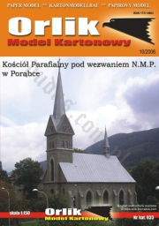 ORLIK 033 Kościół parafialny pod wezwaniem Narodzenia N.M.P. w Porąbce