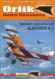 ORLIK 035 Niemiecki samolot rozpoznawczy Albatros B.I