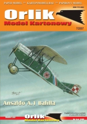 ORLIK 040 Samolot Ansaldo A-1 Balilla