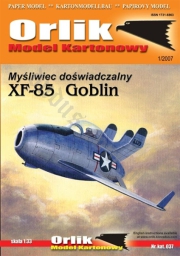 ORLIK 037 Amerykański samolot doświadczalny XF-85 Goblin