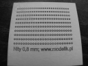 MODELIK A004 Łby nitów 0,8 mm