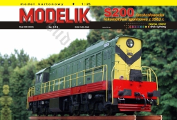 MODELIK 01/18 S200 Czechosłowacka lokomotywa spalinowa z 1693 r.