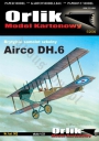 ORLIK 062 Brytyjski samolot szkolny Airco DH.6