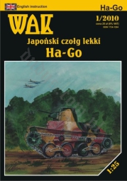 WAK 01/2010 Japoński Czołg Lekki Ha-Go