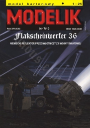MODELIK 07/10 FLAKSCHEINWERFER 36