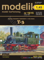 MODELIK 10/15 Pruski parowóz T-3