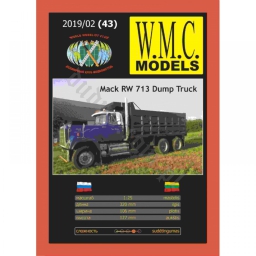 WMC 043 Mack RW 713 Dump Truck