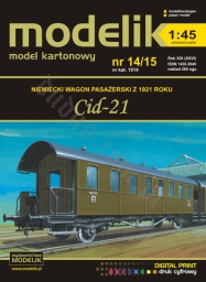 MODELIK 14/15 Cid-21 wagon