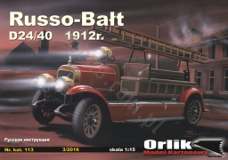 ORLIK 113 Samochód Russo-Bałt D24/40