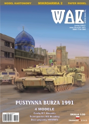 WAK 02/2017 Pustynna burza 2017. Cztery pojazdy