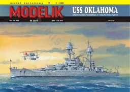 MODELIK 29/10 USS OKLAHOMA