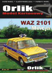 ORLIK 141 WAZ 2101 Milicja