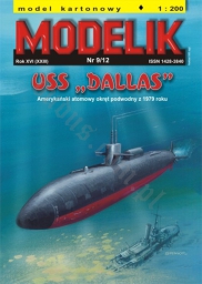 MODELIK 10/12 USS „DALLAS”