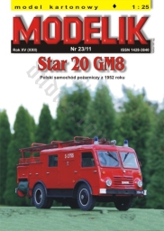 MODELIK 23/11 STAR 20 GM8