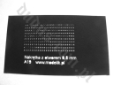 MODELIK A019 Nakrętki 0,8 mm z otworem