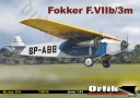 ORLIK 074 Samolot pasażerski Fokker F.VIIb/3m