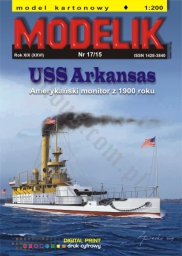 MODELIK 17/15 USS Arkansas