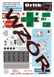 ORLIK A034 DIEMA DS12 Lokomotywa spalinowa