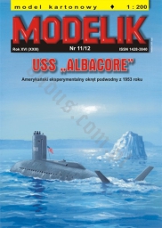 MODELIK 11/12 USS „ALBACORE”