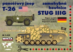 BETEXA 2501 Jeep T-26 i Stug IIIG