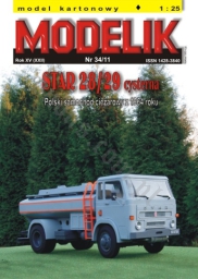 MODELIK 34/11 STAR 28/29 cysterna