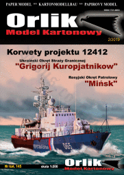 ORLIK 145 Korwety projektu 12412 "Grigorij Kuropjatnikow" & "Mińsk" (2 modele)