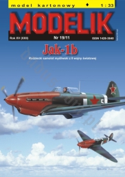 MODELIK 19/11 Jak-1b