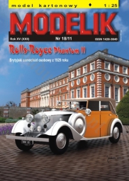 MODELIK 18/11 ROLLS-ROYCE PHANTOM II