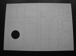 MODELIK 0201W PANZER IV - laser