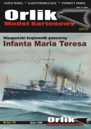 ORLIK 116 Hiszpański krążownik pancerny "Infanta Maria Teresa"